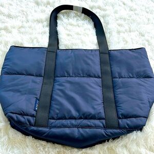 Brand new J Crew Factory nylon puffer tote